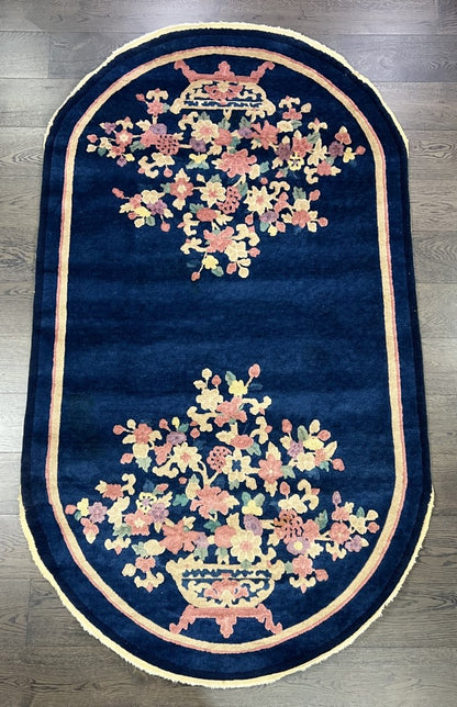 Amazing Old Antique handmade Chinese Nicols rug - Hakiemie Rug Gallery