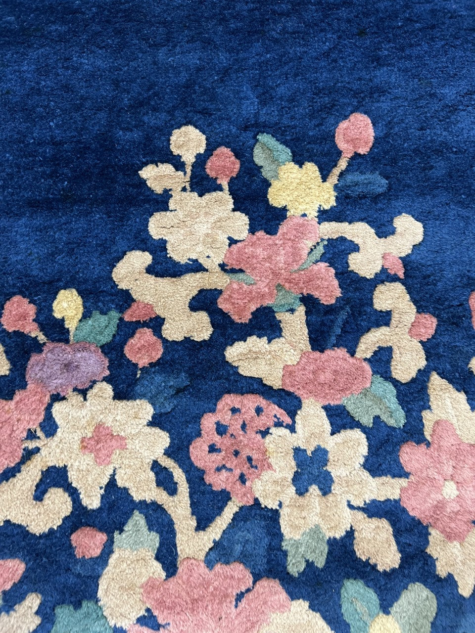 Amazing Old Antique handmade Chinese Nicols rug - Hakiemie Rug Gallery