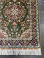 Beautiful vintage Handmade Turkish silk rug