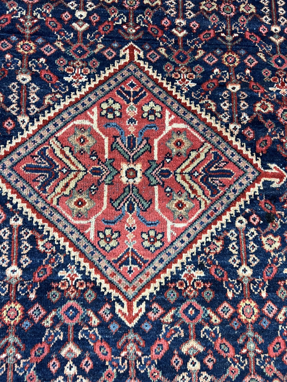 Amazing old antique handmade Mahal rug - Hakiemie Rug Gallery