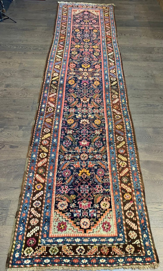 Amazing antique Handmade Caucasian Karabagh Runner - Hakiemie Rug Gallery